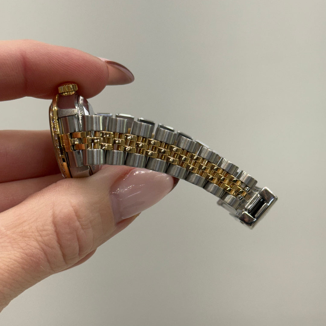 Rolex Datejust Diamond Bezel Ladies Two Tone Watch