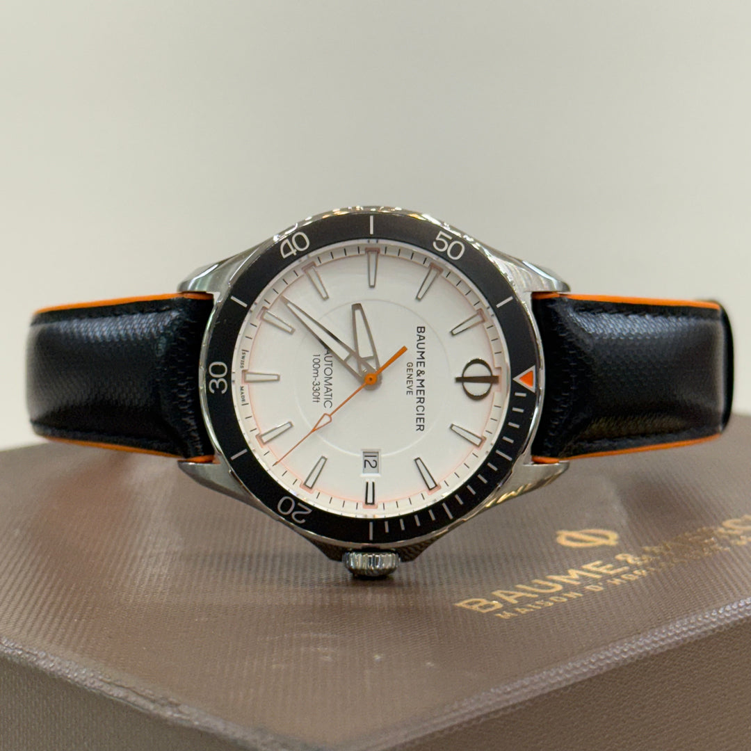 Baume & Mercier Geneve Date Stainless Steel Watch 42MM