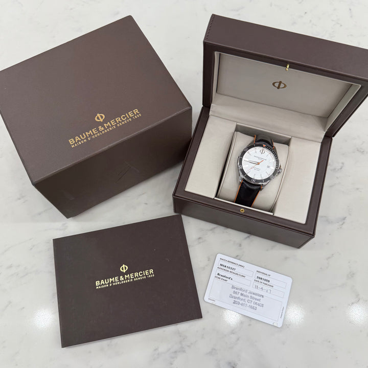 Baume & Mercier Geneve Date Stainless Steel Watch 42MM