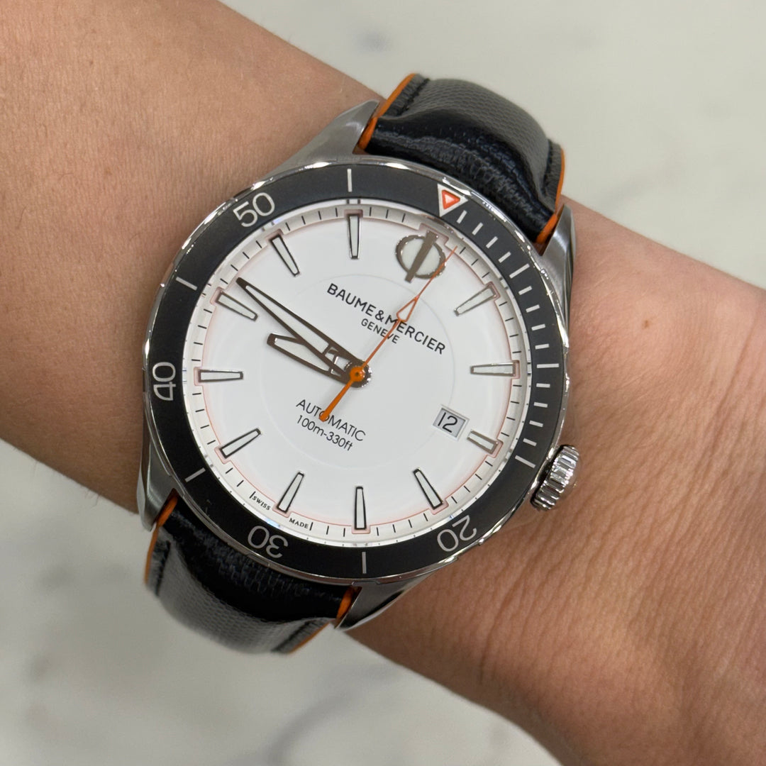 Baume & Mercier Geneve Date Stainless Steel Watch 42MM