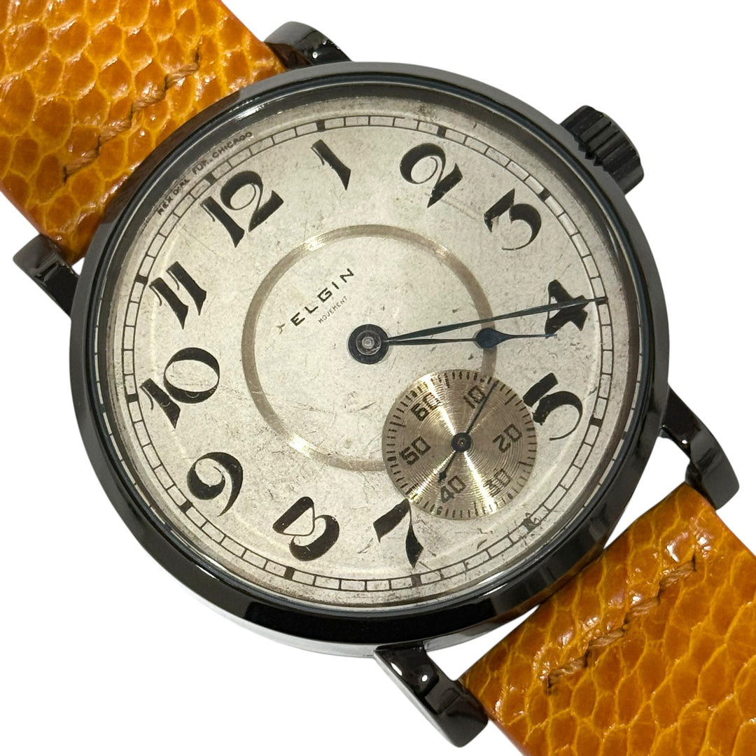 Elgin Grade 301 Conversion Pocket Watch Y:1918 PVD