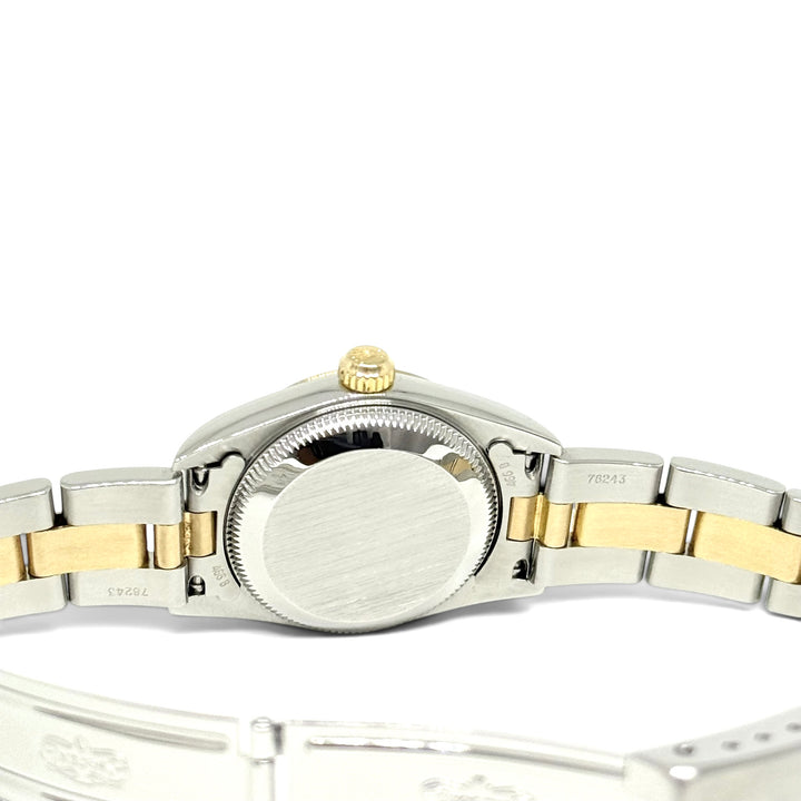 Rolex Oyster Perpetual Ladies Ref: 76183 Steel &amp; 18K Yellow Gold 25MM Y-2002
