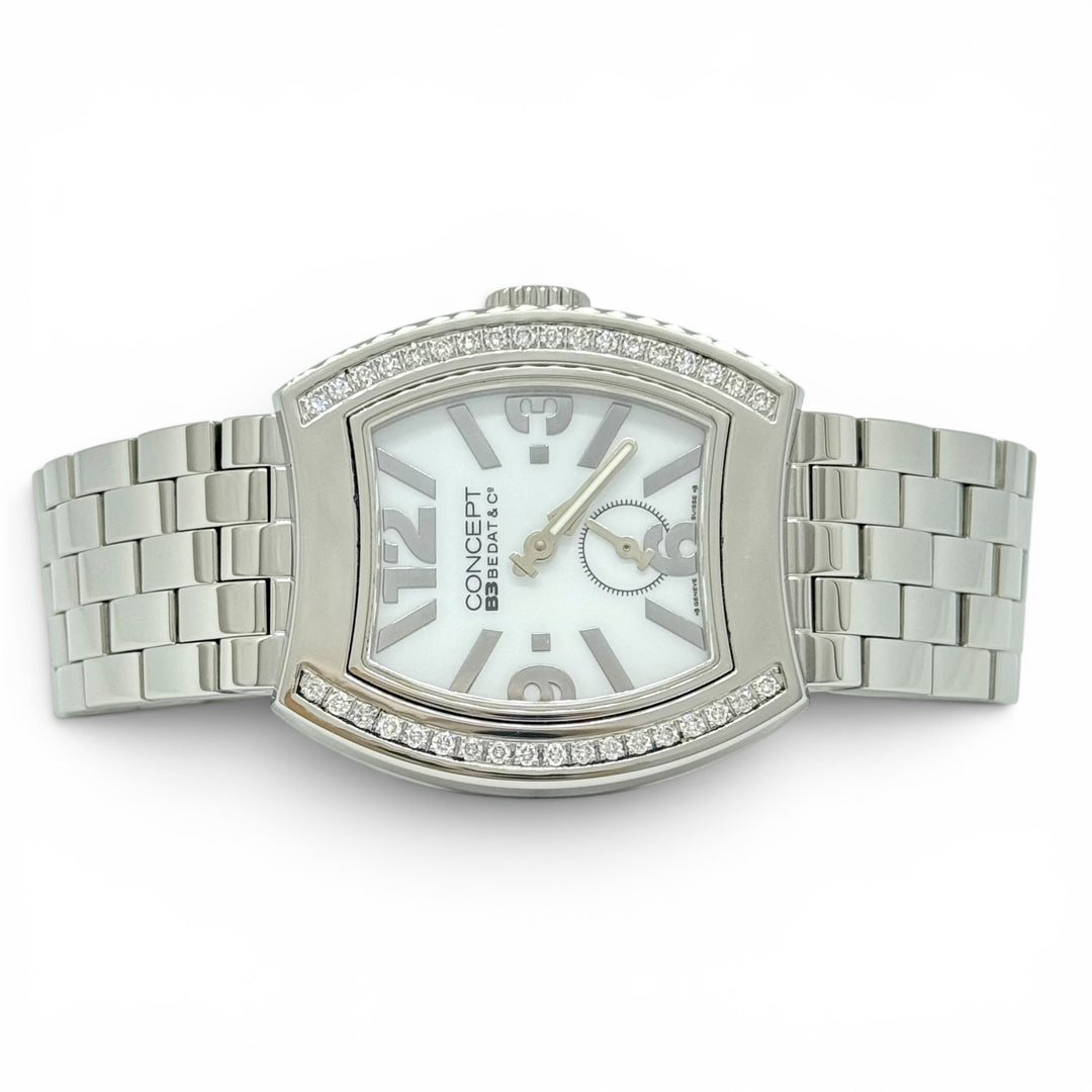 Bedat &amp; Co. Concept B3 Diamond Quartz Watch Stainless Steel 30mm CB03