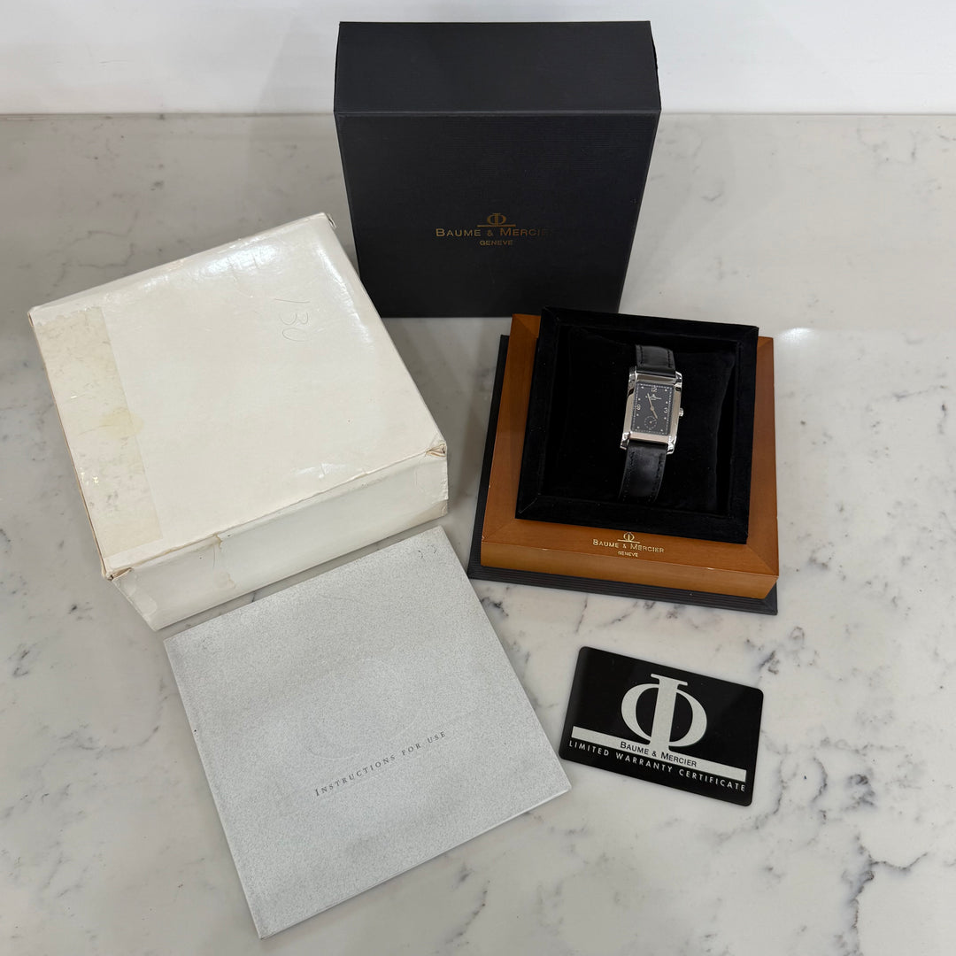 Baume &amp; Mercier Hampton Quartz Black Dial 25mm MV045063
