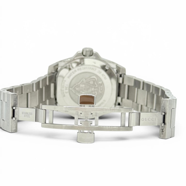 Gucci Dive 200M Quartz Black Dial Stainless Steel Watch 40mm Ref. 136.3