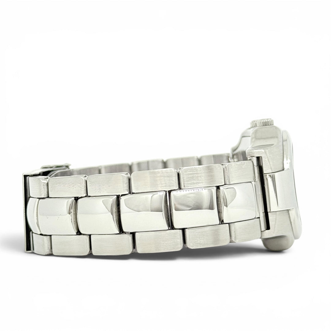 Philip Stein Teslar Dual Time Quartz Stainless Steel Watch 33mm