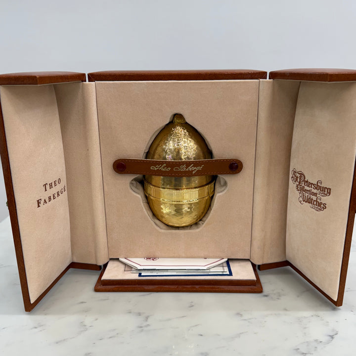 Theo Faberge Watch 18K Rose Gold Sterling Model 406 Limited Edition #6