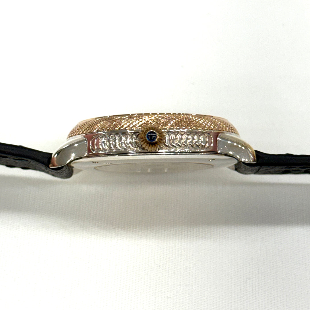 Theo Faberge Watch 18K Rose Gold Sterling Model 406 Limited Edition #6