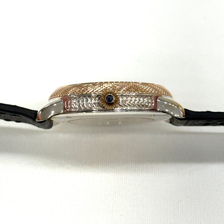 Theo Faberge Watch 18K Rose Gold Sterling Model 406 Limited Edition #6