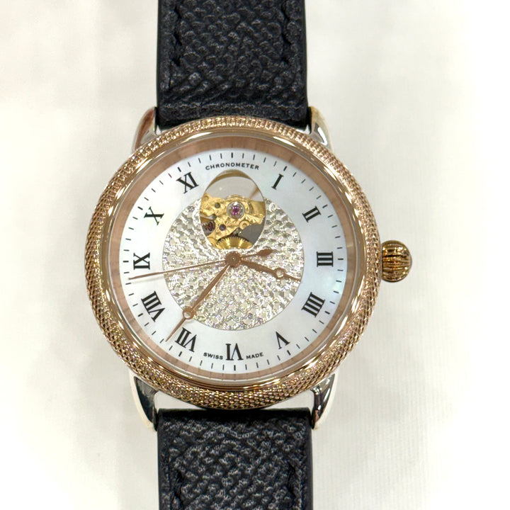 Theo Faberge Watch 18K Rose Gold Sterling Model 406 Limited Edition #6