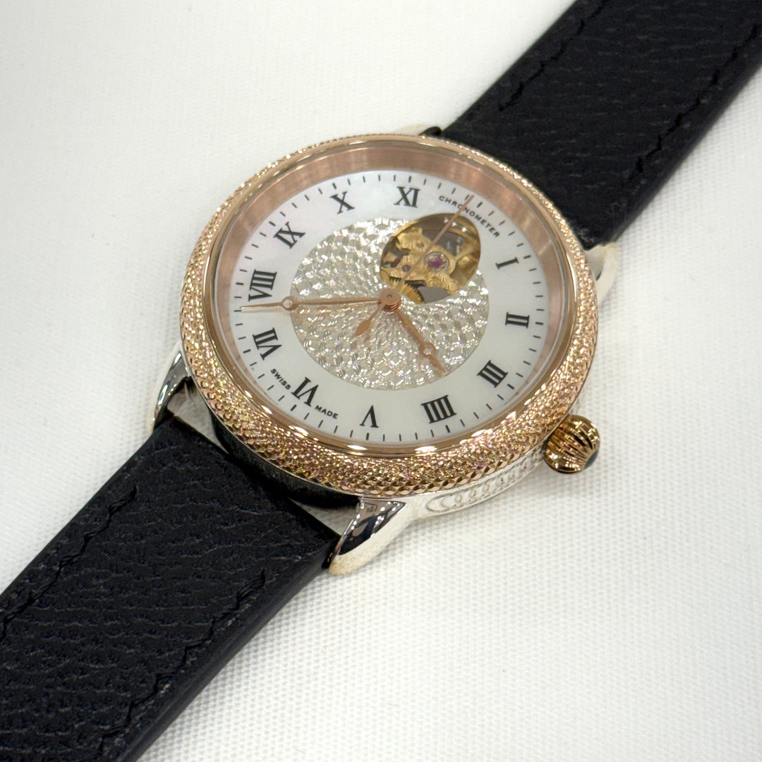 Theo Faberge Watch 18K Rose Gold Sterling Model 406 Limited Edition #6