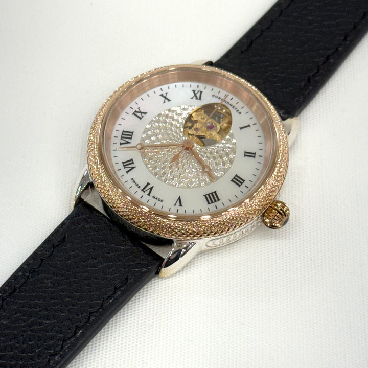 Theo Faberge Watch 18K Rose Gold Sterling Model 406 Limited Edition #6