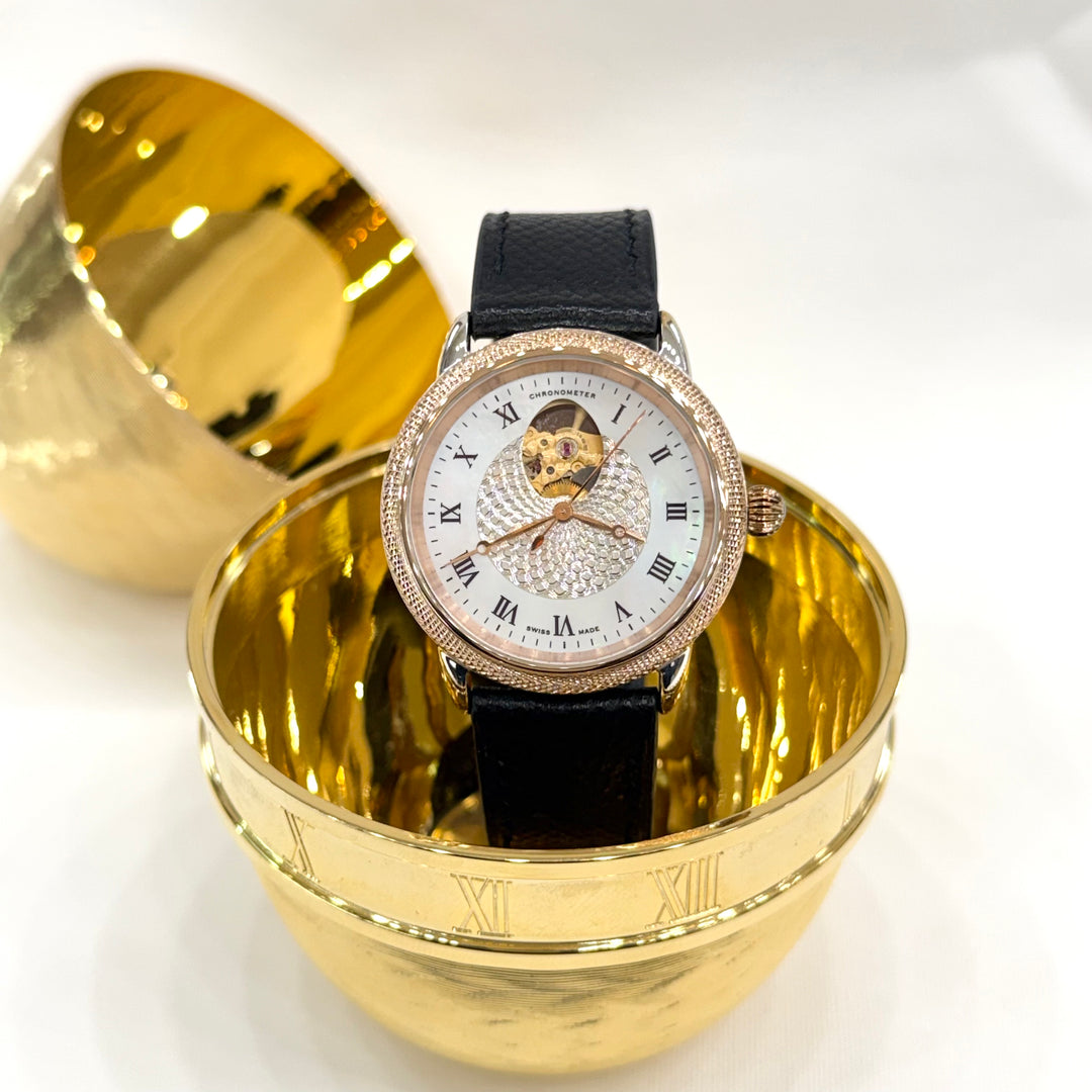 Theo Faberge Watch 18K Rose Gold Sterling Model 406 Limited Edition #6