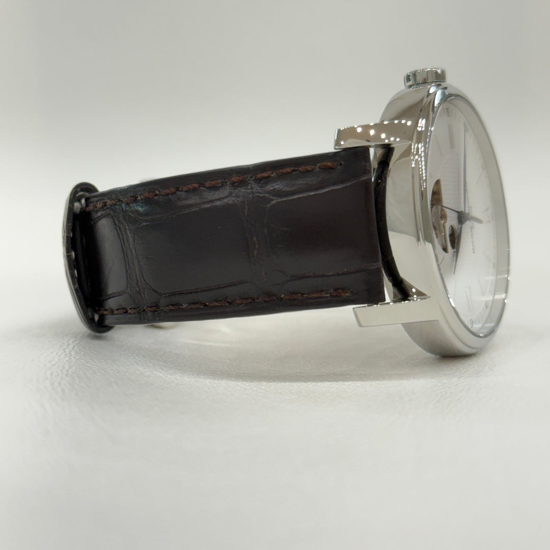 Baume & Mercier Watch Automatic 26-Jewel Skeleton Dial Ref 65558