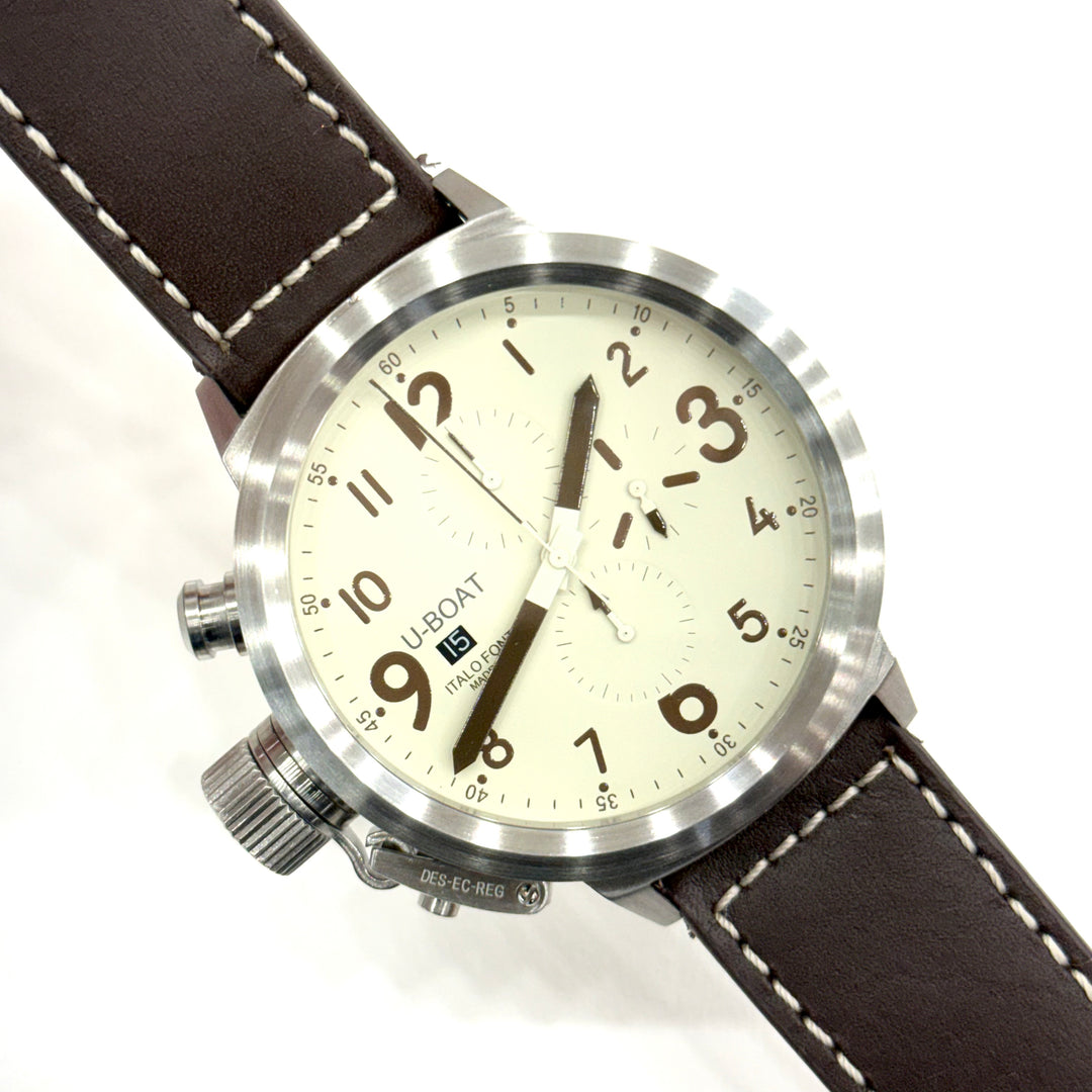 U-Boat Watch Italo Fontana Acciaio Chronograph 50mm Automatic Steel