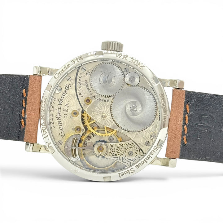 Elgin Grade 314 Pocket Watch Conversion 43mm Y-1906