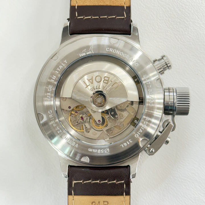 U-Boat Watch Italo Fontana Acciaio Chronograph 50mm Automatic Steel