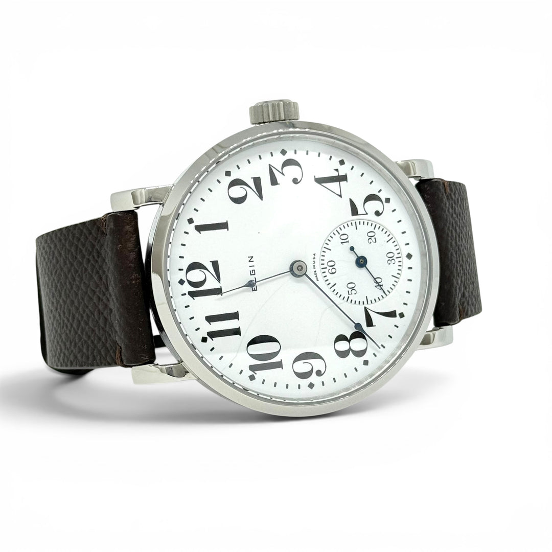 Elgin Grade 187 Pocket Watch Conversion 43mm Y-1898
