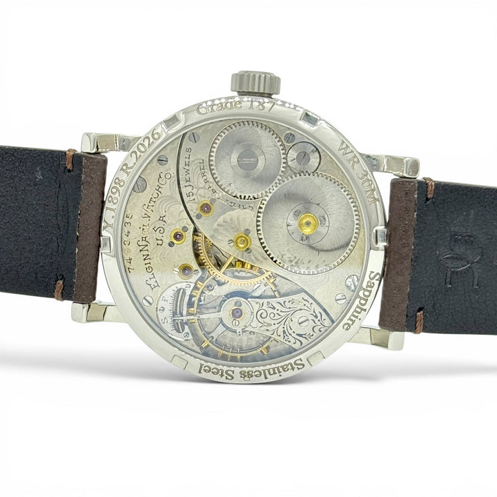 Elgin Grade 187 Pocket Watch Conversion 43mm Y-1898