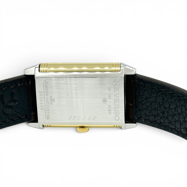 Jaeger-LeCoultre Reverso Grande Taille 18K Yellow Gold &amp; Steel Manual Wind Watch Ref. 270.5.62