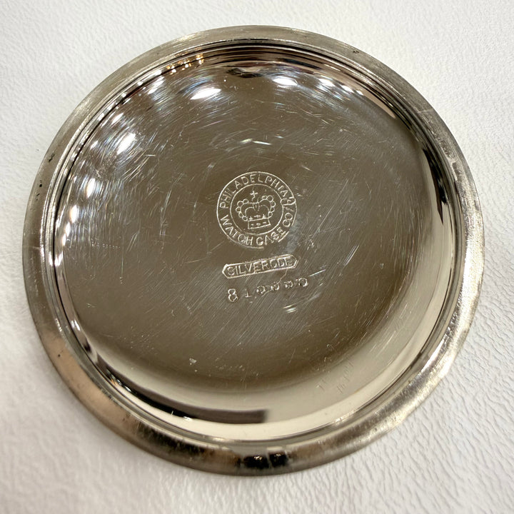 Hamilton 940 Railroad Pocket Watch Silverode 18 Size C.1916