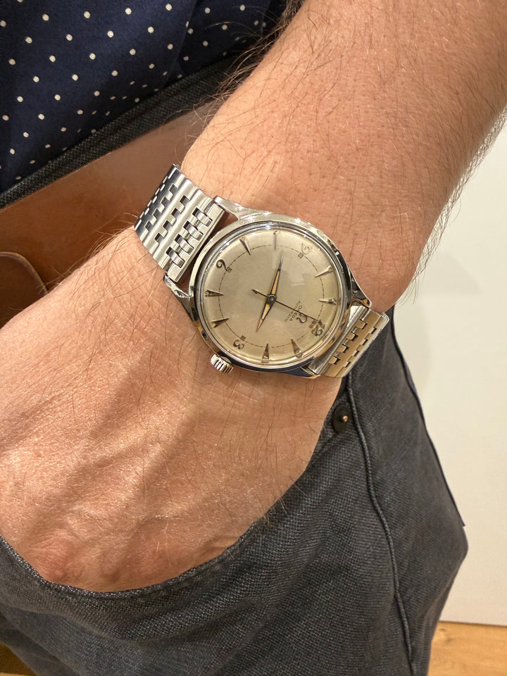 Vintage Omega Automatic Cal. 351 Stainless Steel Watch Y-1952