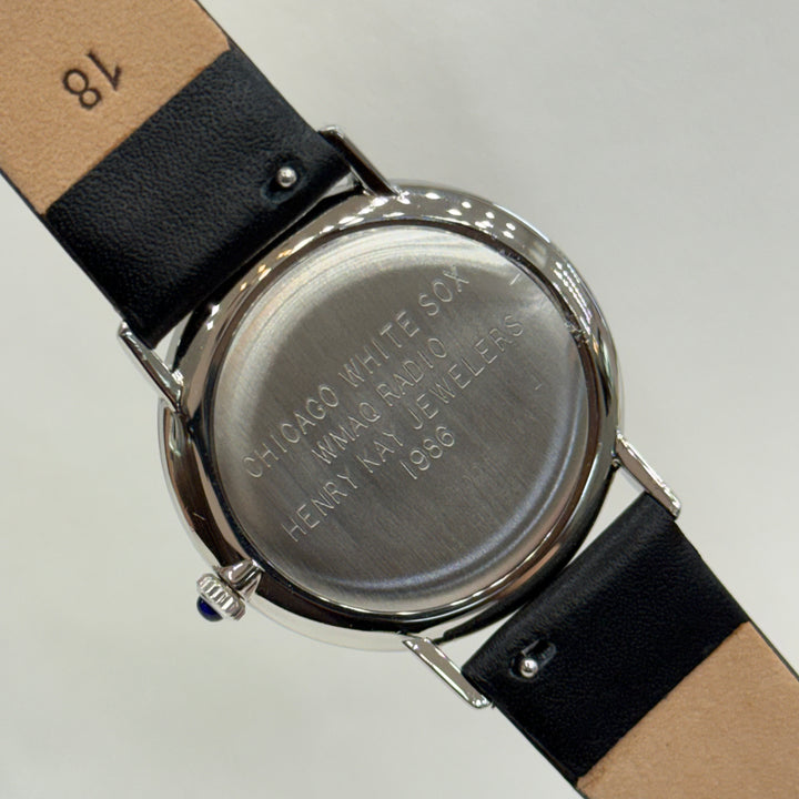 Baume & Mercier Watch Genève Ultra-Thin Quartz 33mm Steel Silver Dial