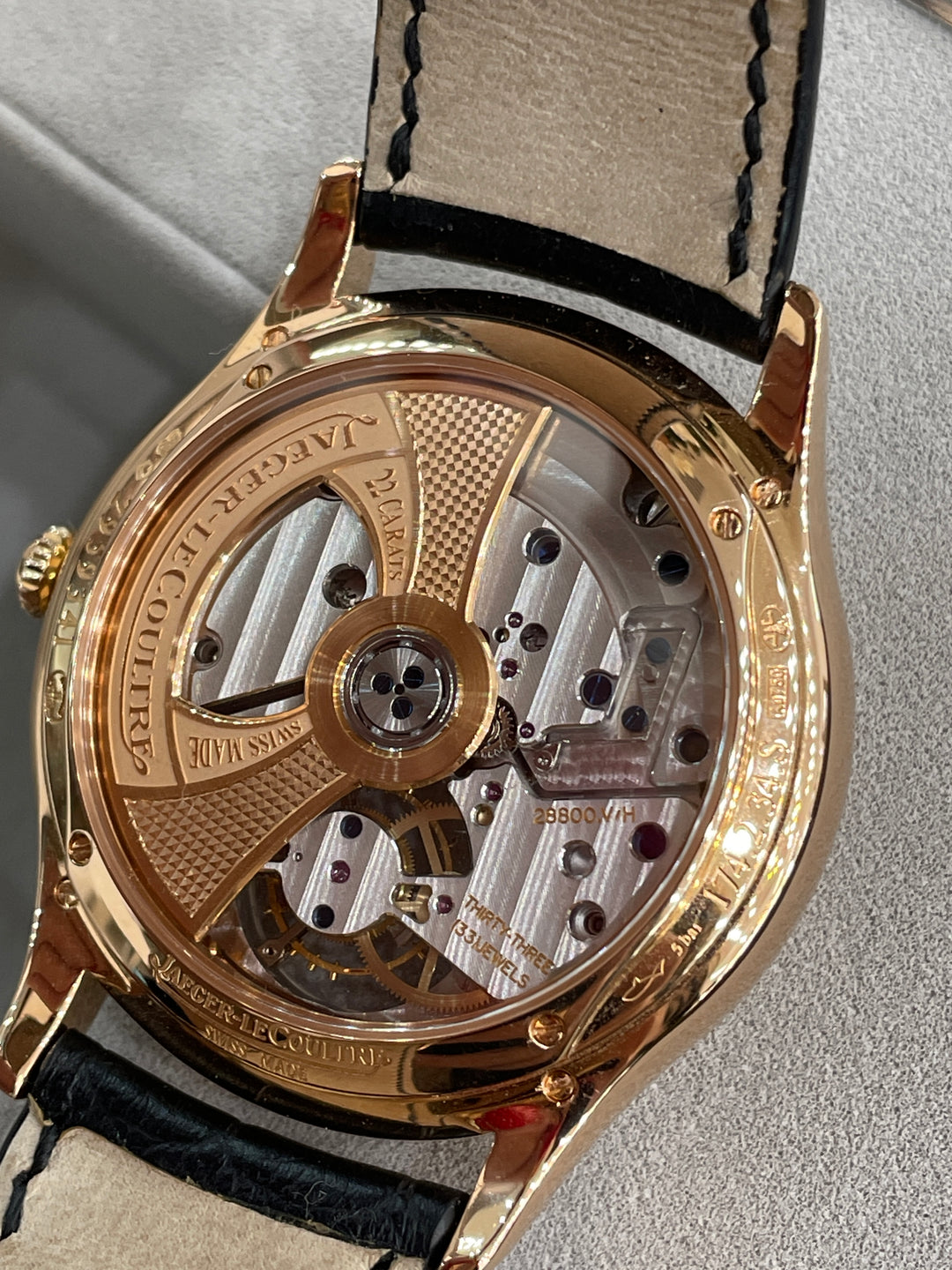 Jaeger LeCoultre Master Ultra Thin Tourbillon Ref JLQ1322410 18K