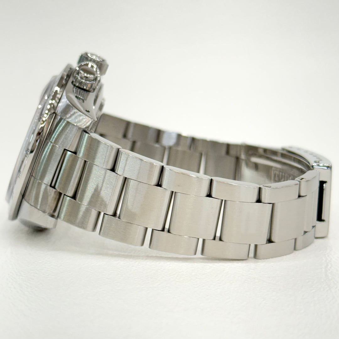 Tudor Tiger Prince Date Chronograph 79280 Oxblood Guilloché Dial