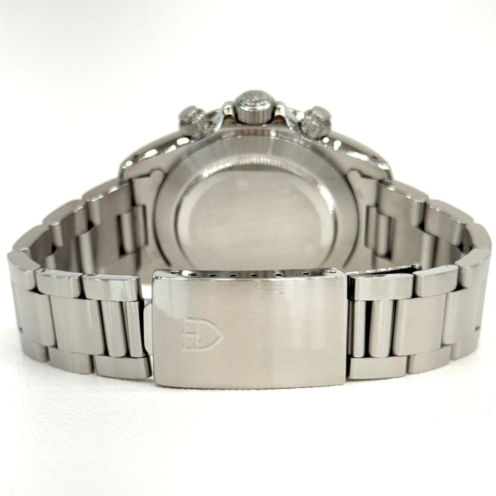 Tudor Tiger Prince Date Chronograph 79280 Oxblood Guilloché Dial