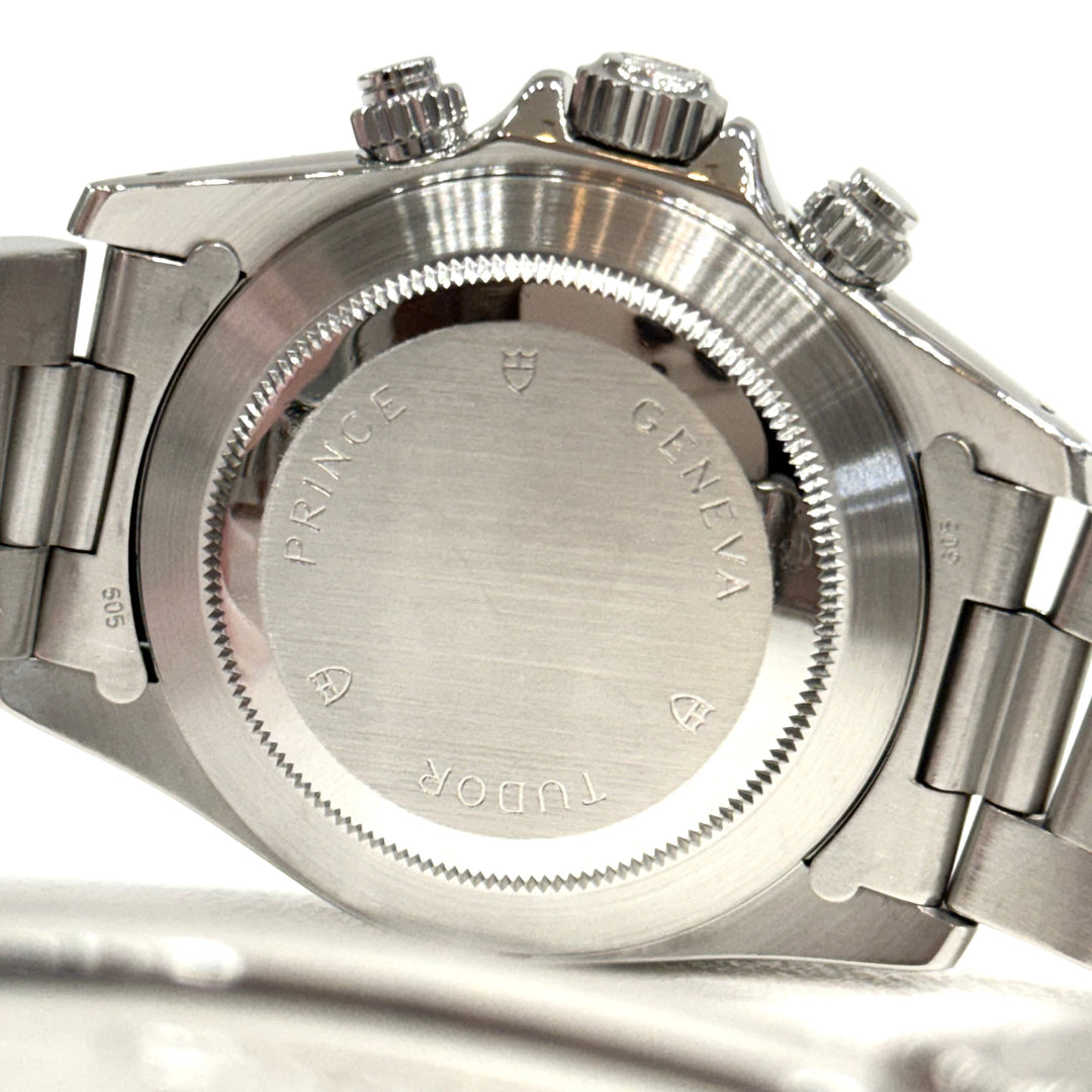 Tudor Tiger Prince Date Chronograph 79280 Oxblood Guilloché Dial