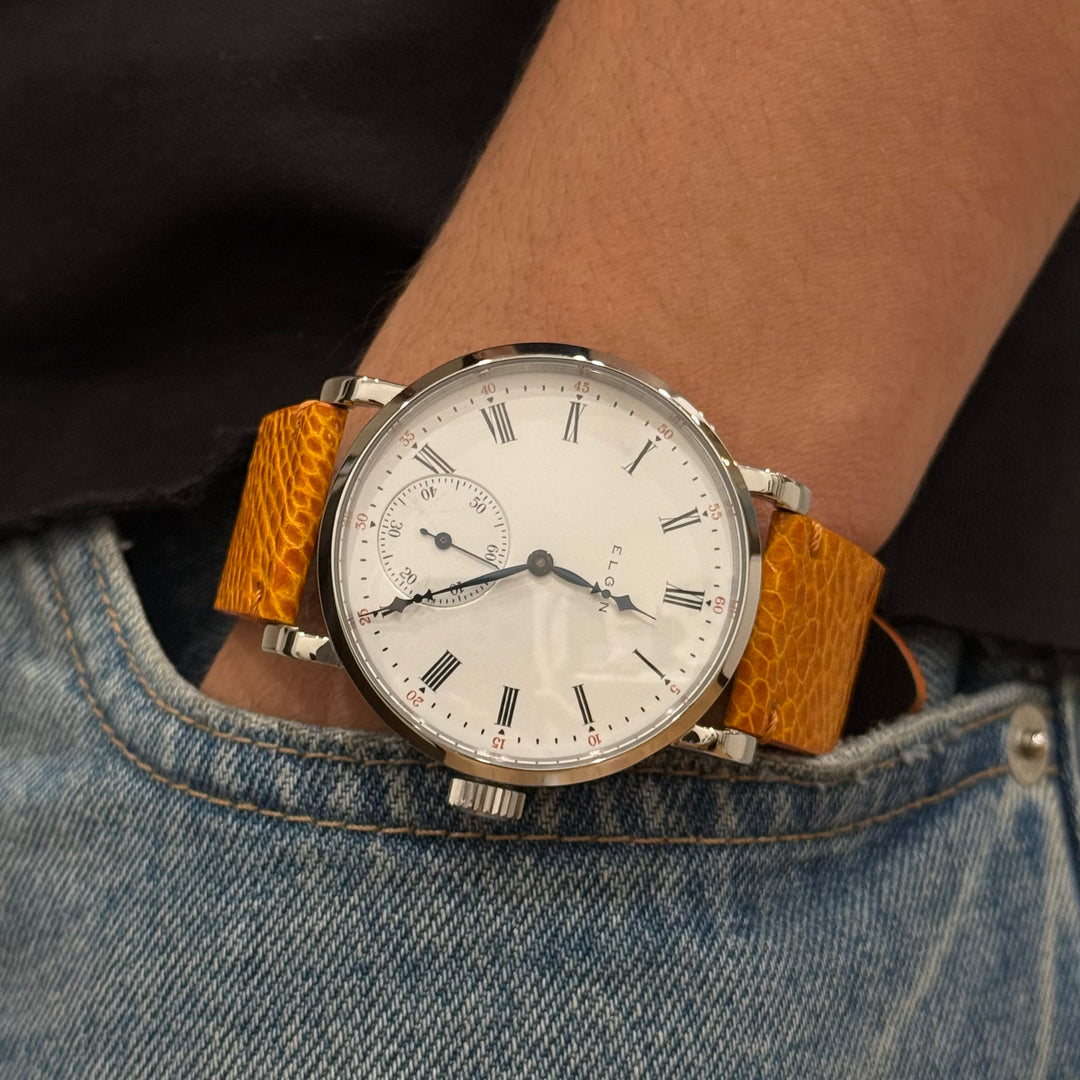 Elgin Grade 344 Pocket Watch Conversion 43mm Y-1912