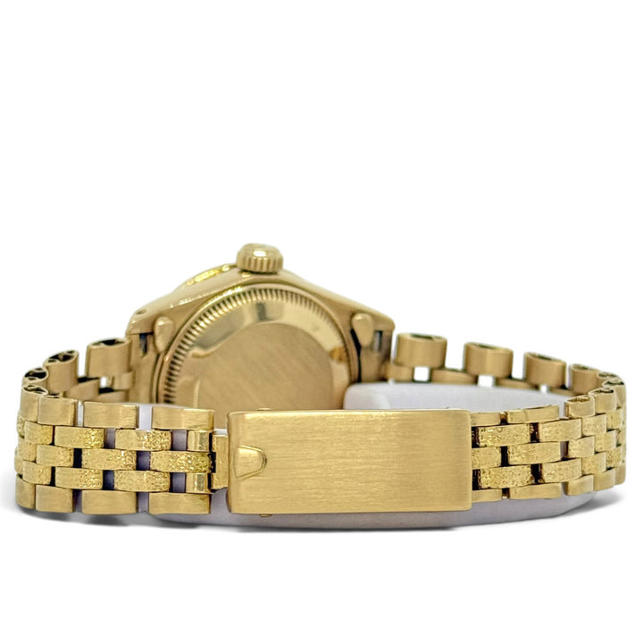 Rolex Datejust 6901 Ladies Bark Band Finish 18K Yellow Gold Y-1979