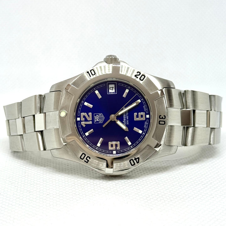 TAG Heuer 2000 Exclusive WN1112 Blue Dial 38mm Steel Quartz