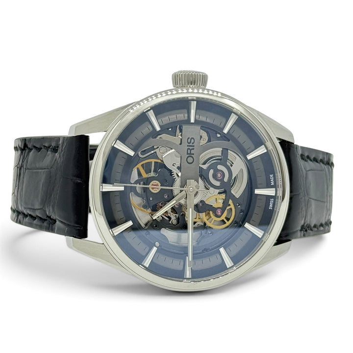 Oris Artix Skeleton Automatic Stainless Steel Watch 39mm Ref. 01 734 7714 4054