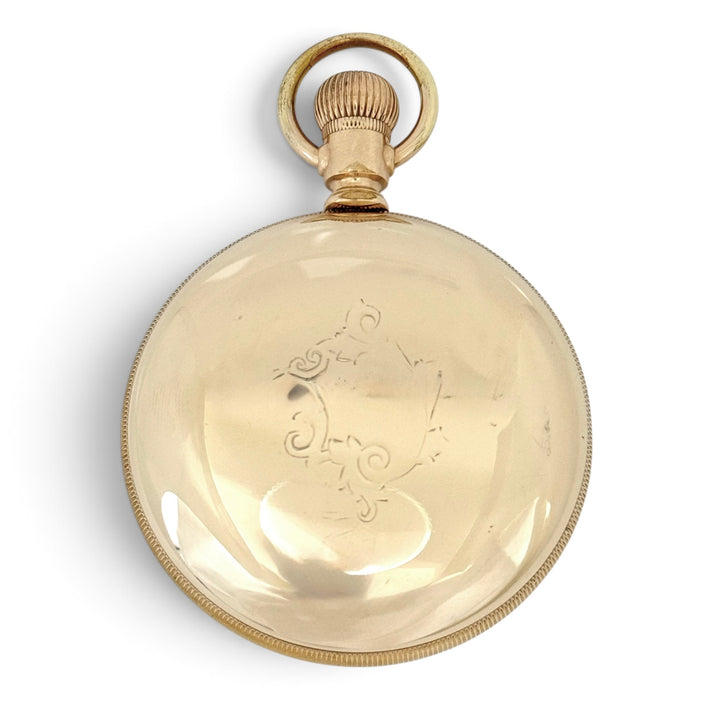 Waltham Pocket Watch 1036 Special 21 Jewel Gold Filled 18 Size Y-1910