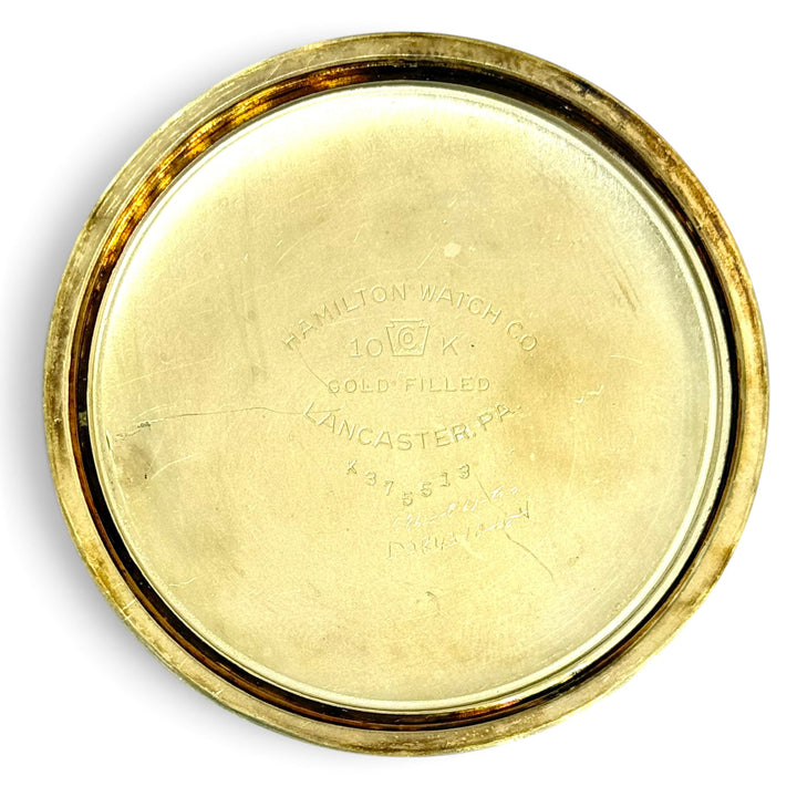 Hamilton Railway Special 992B Railroad Pocket Watch 10K Gold Filled Size 16
