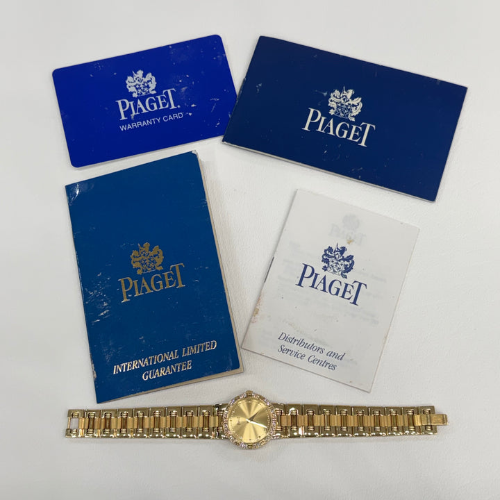 Piaget Dancer 18K Solid Yellow Gold Diamond Watch Ref. 80564K81