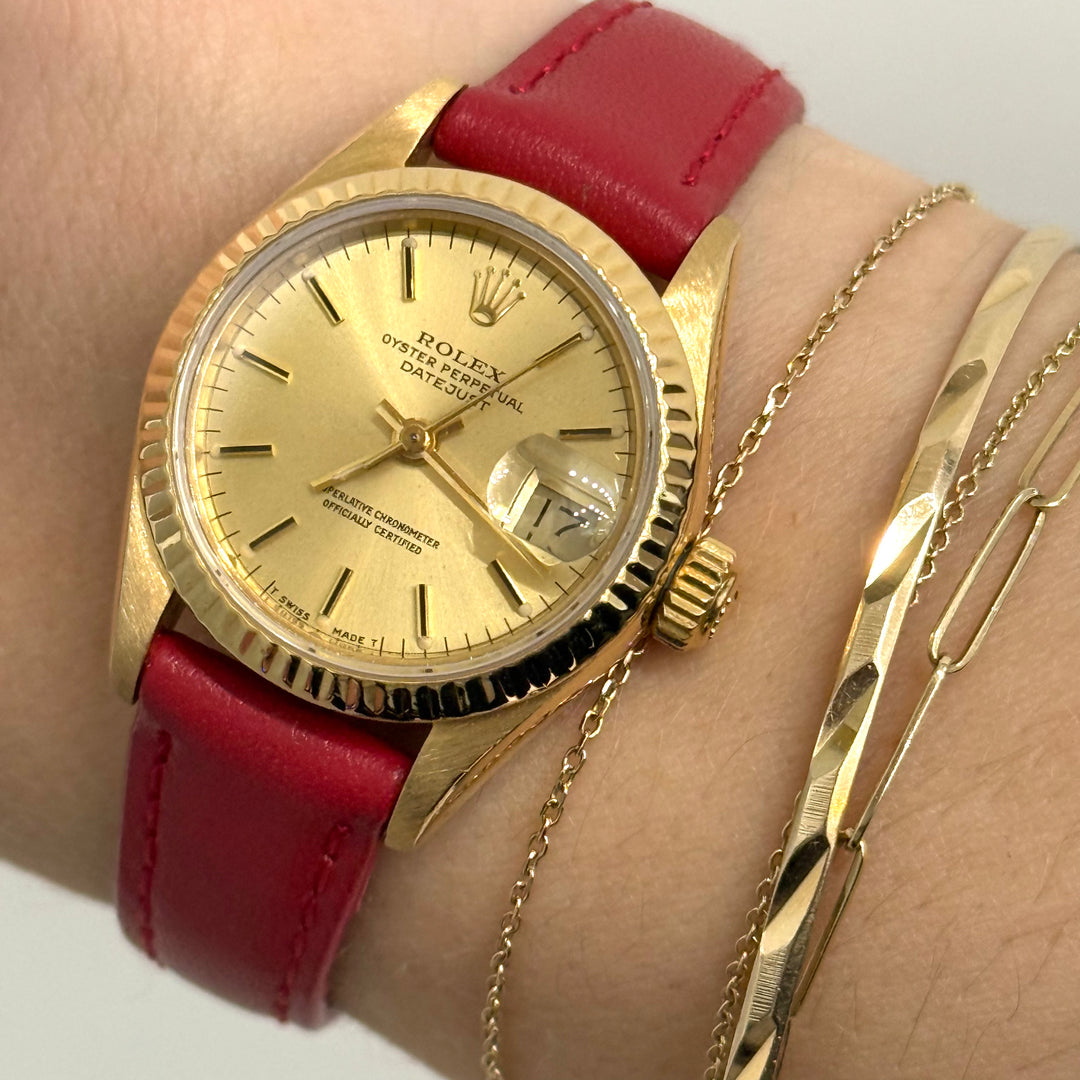 Rolex President Ref: 69178 18K Yellow Gold 1988 Ladies Watch