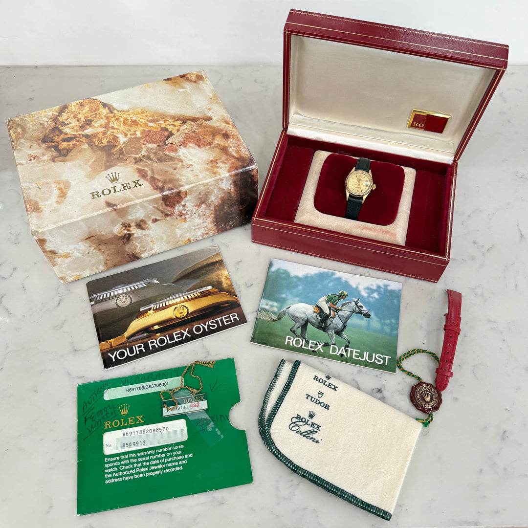 Rolex President Ref: 69178 18K Yellow Gold 1988 Ladies Watch