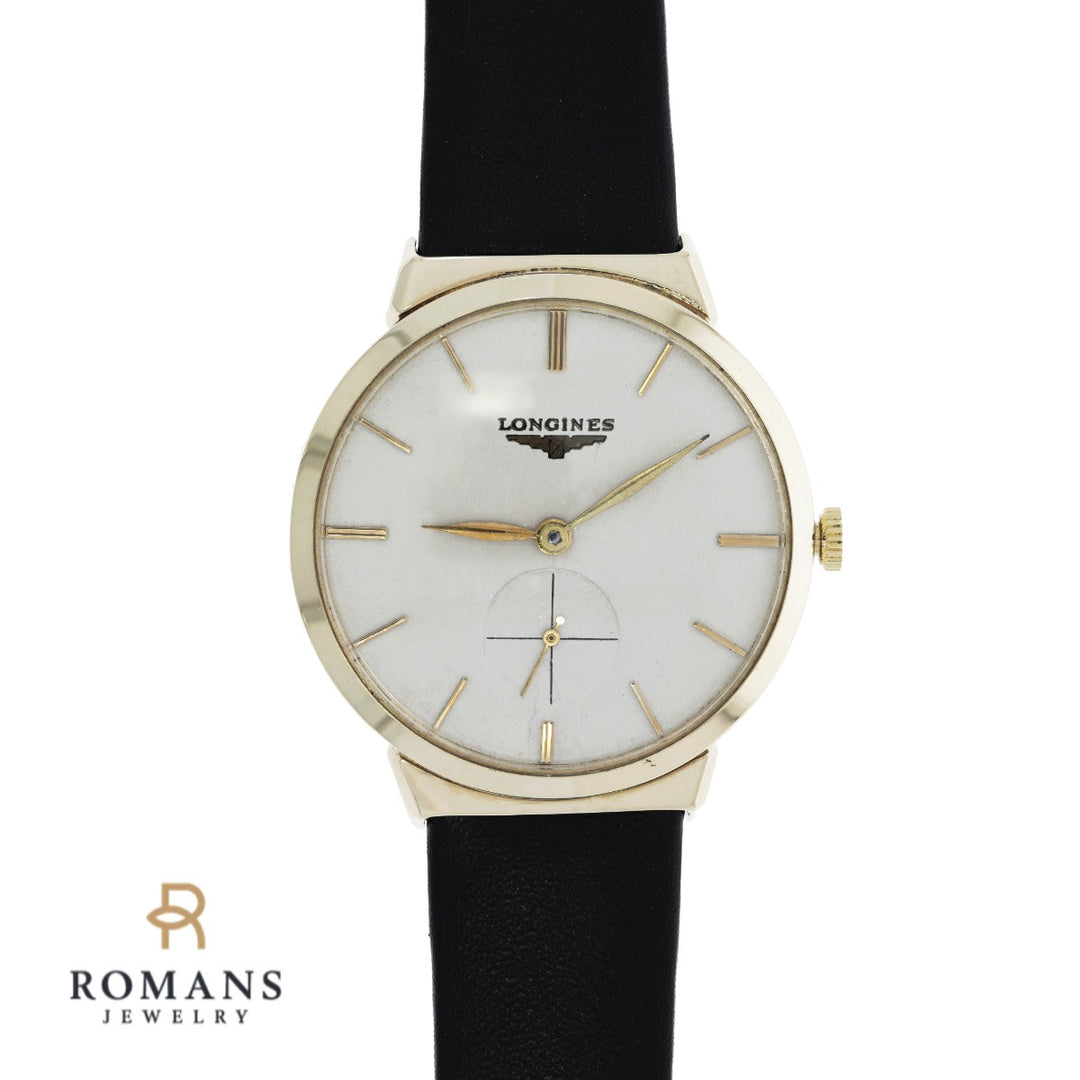Longines Watch 14K Yellow Gold 17J 1950's