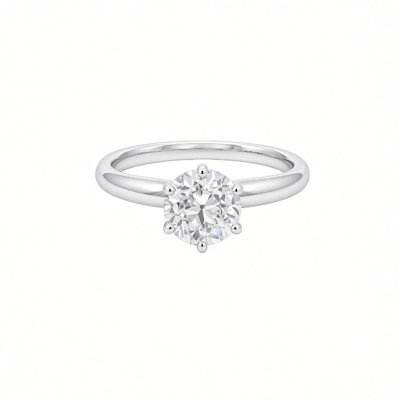 Old European Cut Diamond Ring