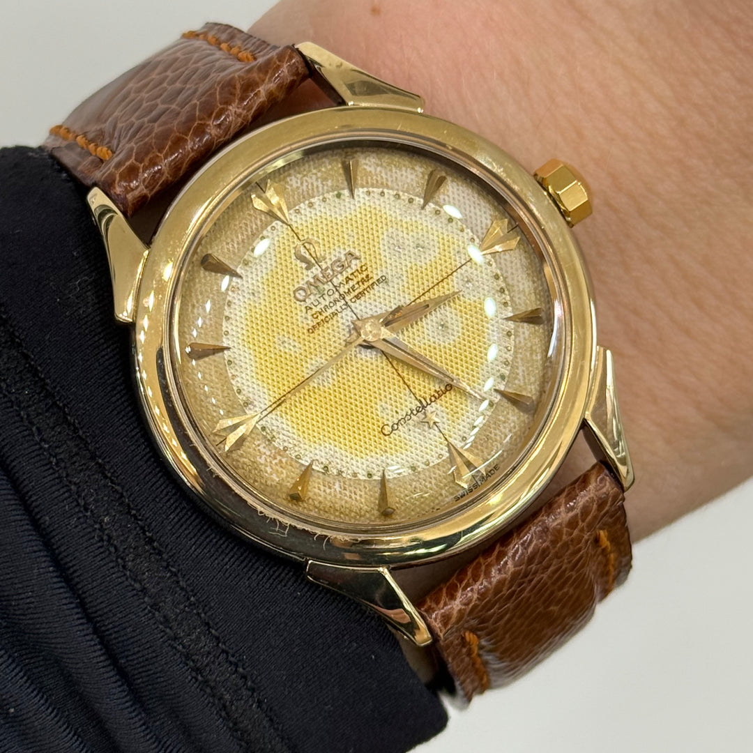 Omega Constellation Chronometer Automatic Men’s Watch Ref: 2852 Gold Shell