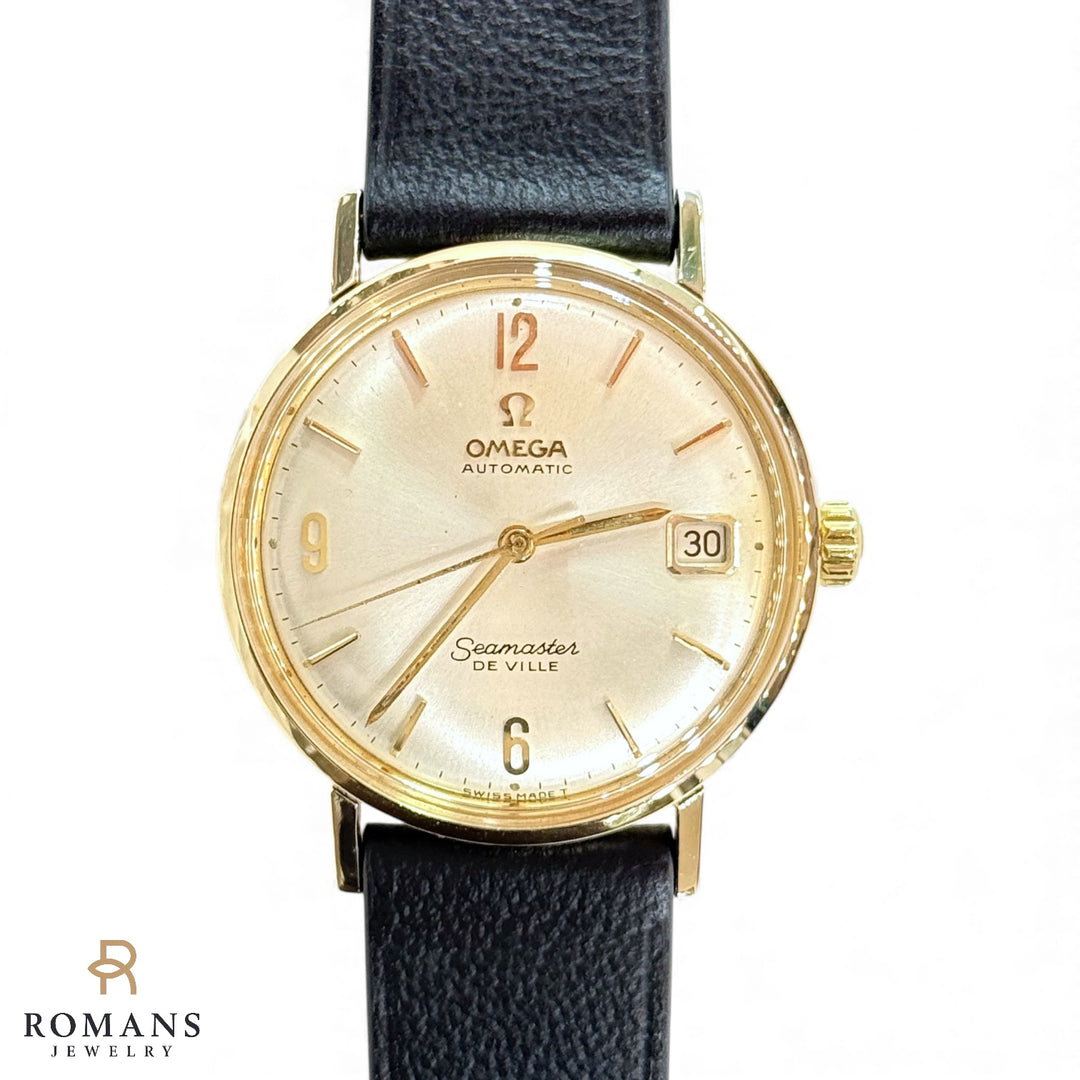 Omega Seamaster DeVille Automatic Watch 14K Gold Filled KL6292