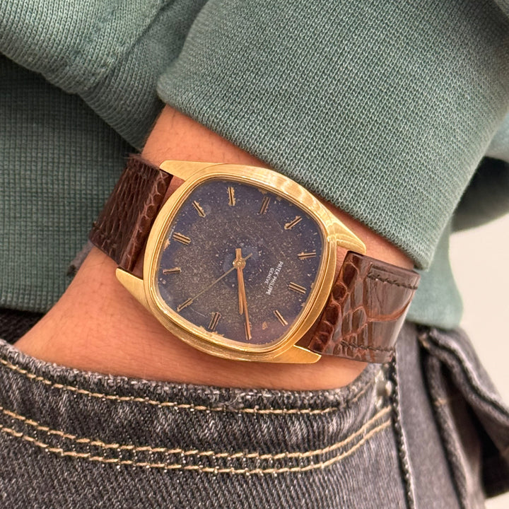 Patek Philippe Golden Ellipse Jumbo 18K Yellow Gold Automatic Watch Ref. 3585J