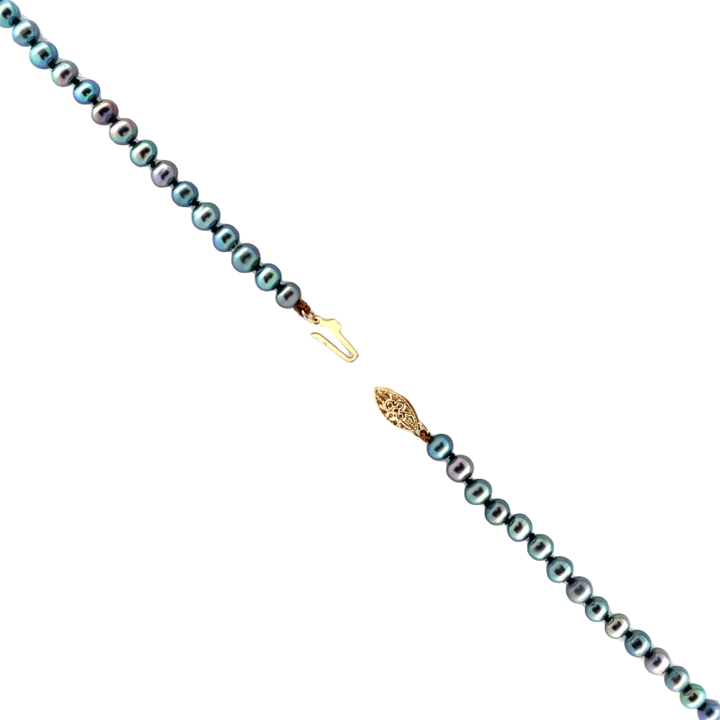 Tahitian Pearl Strand 14K Yellow Gold