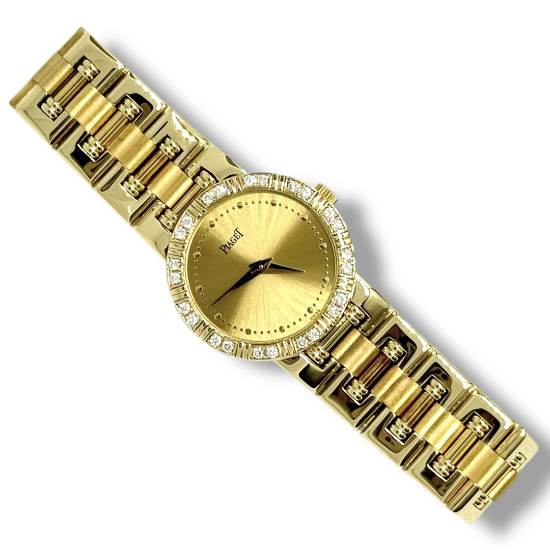 Piaget Dancer 18K Solid Yellow Gold Diamond Watch Ref. 80564K81