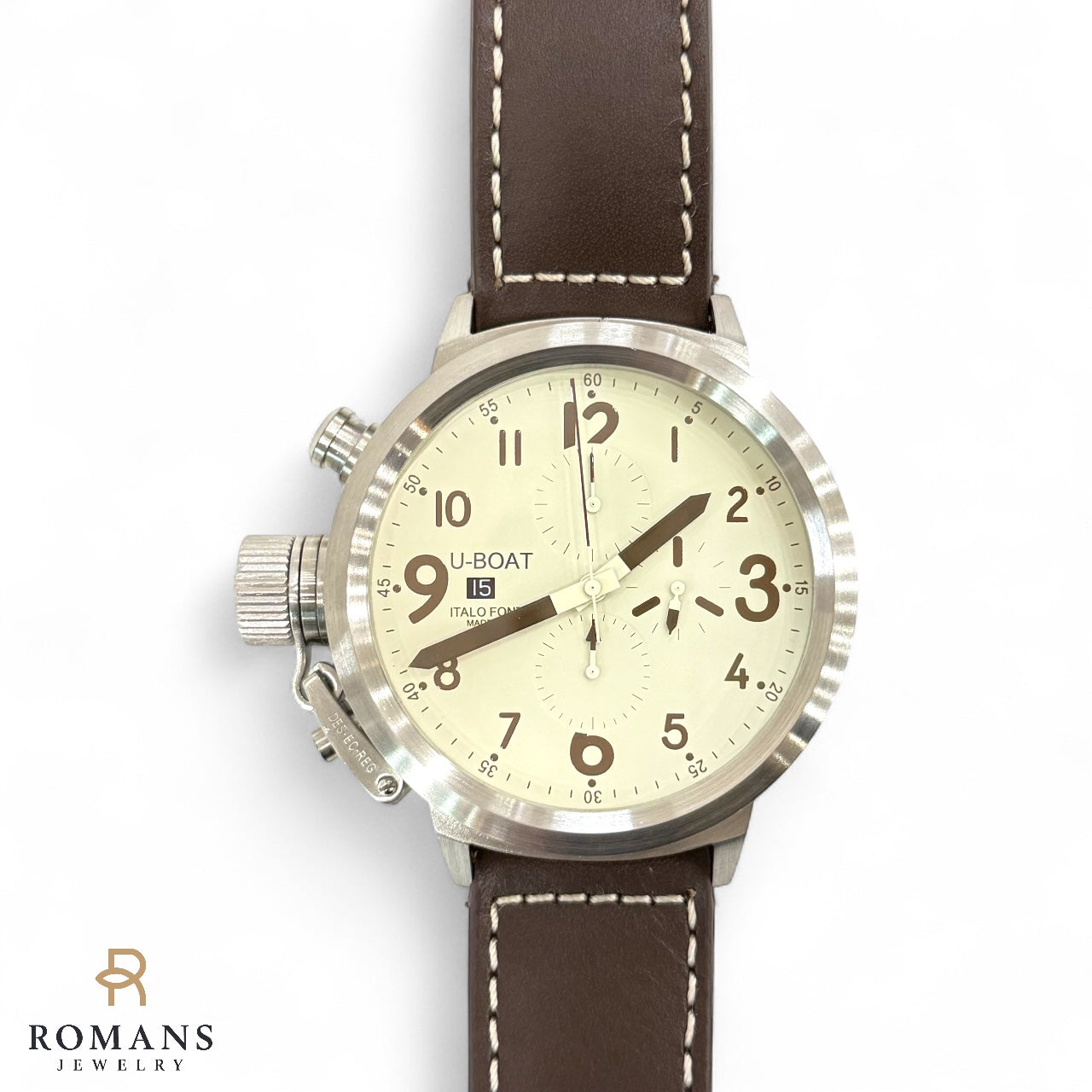 U-BOAT Italo Fontana 腕時計 U-Boat Watch Italo Fontana Acciaio Chronograph 50mm Automatic