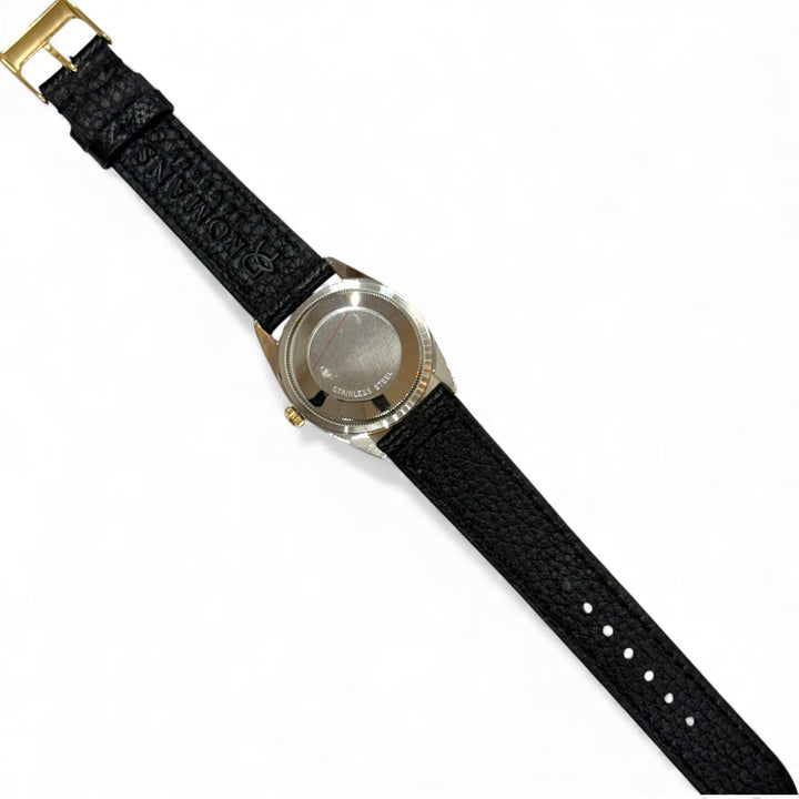 Rolex Date 1550 34mm Gold Shell Diamond Dial Y-1979