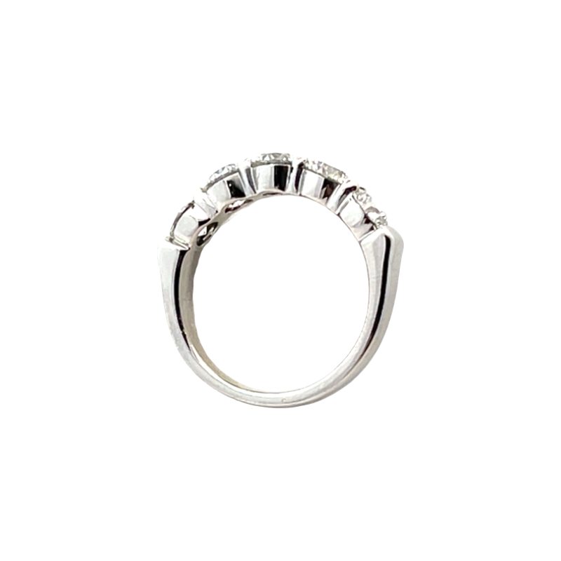 Round Diamond Band Platinum 1.91CTW